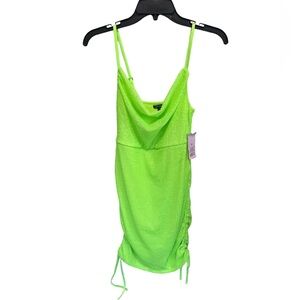 Lime/Neon Green Sequin Dress
